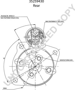 Prestolite Electric 35259430 - Стартер avtokuzovplus.com.ua