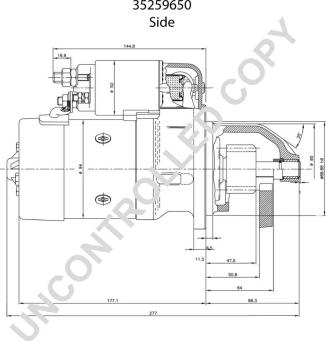 Prestolite Electric 35259650 - Стартер autocars.com.ua