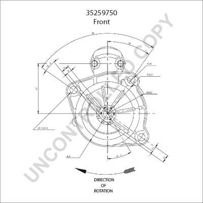 Prestolite Electric 35259750 - Стартер autocars.com.ua