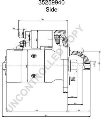 Prestolite Electric 35259940 - Стартер autodnr.net