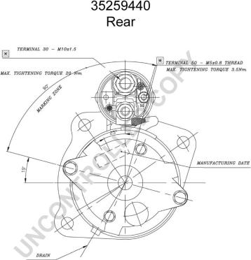 Prestolite Electric 35259940 - Стартер autodnr.net