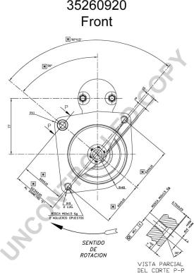 Prestolite Electric 35260920 - Стартер autocars.com.ua