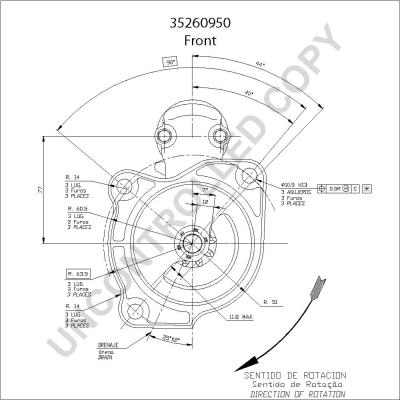 Prestolite Electric 35260950 - Стартер autodnr.net