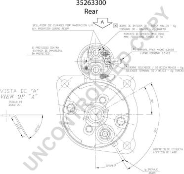 Prestolite Electric 35263300 - Стартер autodnr.net