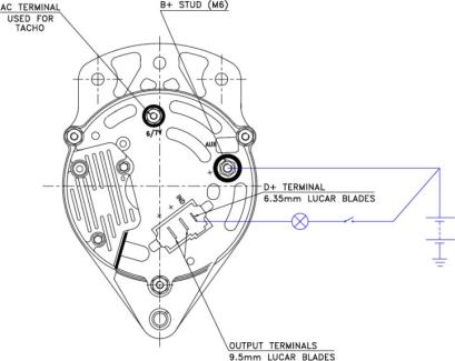 Prestolite Electric 66021126 - Генератор autocars.com.ua