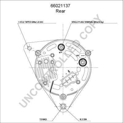 Prestolite Electric 66021137 - Генератор autocars.com.ua