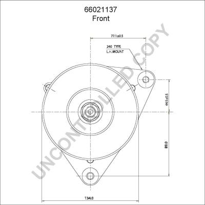 Prestolite Electric 66021137 - Генератор autocars.com.ua