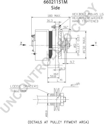 Prestolite Electric 66021151M - Генератор avtokuzovplus.com.ua