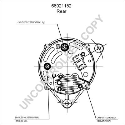 Prestolite Electric 66021152 - Генератор autocars.com.ua