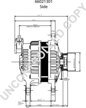 Prestolite Electric 66021301 - Генератор avtokuzovplus.com.ua