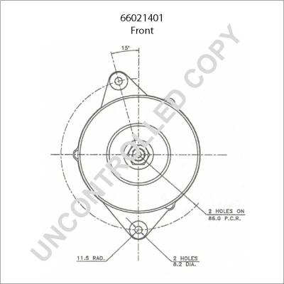 Prestolite Electric 66021401 - Генератор autocars.com.ua