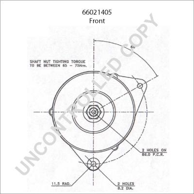 Prestolite Electric 66021405 - Генератор avtokuzovplus.com.ua