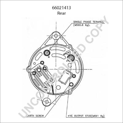 Prestolite Electric 66021413 - Генератор autocars.com.ua