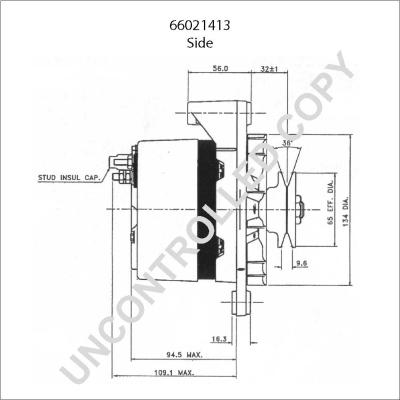 Prestolite Electric 66021413 - Генератор autocars.com.ua