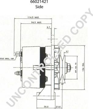 Prestolite Electric 66021421 - Генератор autocars.com.ua