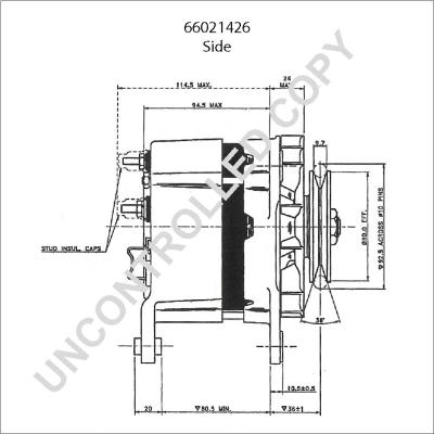 Prestolite Electric 66021426 - Генератор avtokuzovplus.com.ua