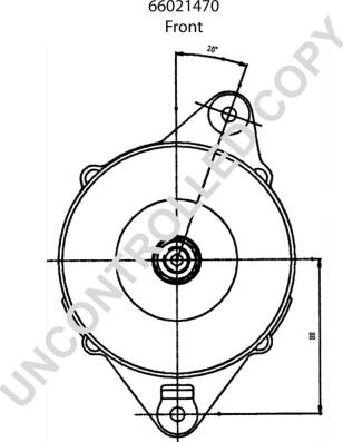 Prestolite Electric 66021470 - Генератор autocars.com.ua