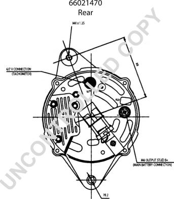 Prestolite Electric 66021470 - Генератор autocars.com.ua