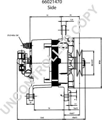 Prestolite Electric 66021470 - Генератор autocars.com.ua