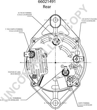 Prestolite Electric 66021491 - Генератор autocars.com.ua