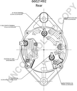 Prestolite Electric 66021492 - Генератор autocars.com.ua