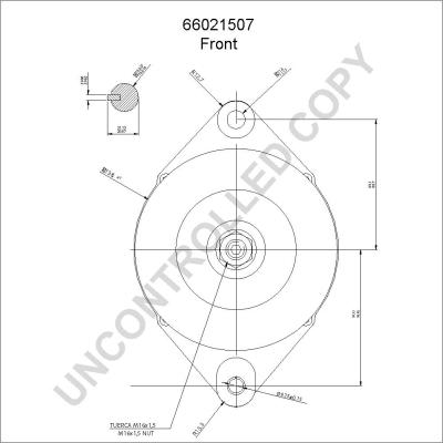 Prestolite Electric 66021507 - Генератор autocars.com.ua