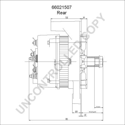 Prestolite Electric 66021507 - Генератор autocars.com.ua