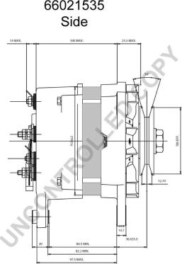 Prestolite Electric 66021535 - Генератор autocars.com.ua