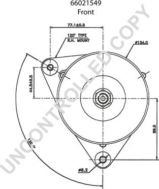 Prestolite Electric 66021549 - Генератор autodnr.net