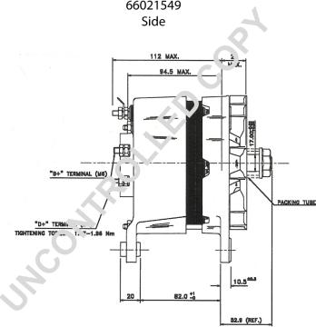 Prestolite Electric 66021549 - Генератор autodnr.net