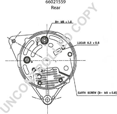 Prestolite Electric 66021559 - Генератор avtokuzovplus.com.ua