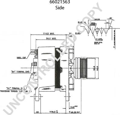 Prestolite Electric 66021563 - Генератор autodnr.net