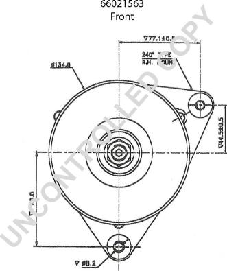 Prestolite Electric 66021563 - Генератор autodnr.net