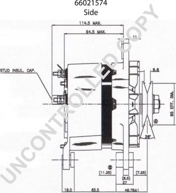 Prestolite Electric 66021574 - Генератор autocars.com.ua