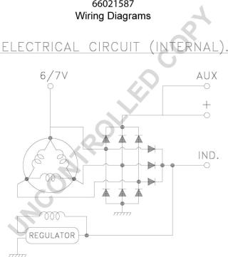 Prestolite Electric 66021587 - Генератор autocars.com.ua