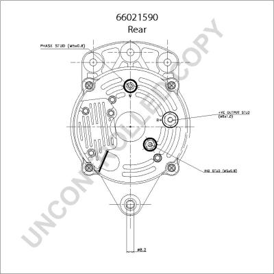 Prestolite Electric 66021590 - Генератор autocars.com.ua