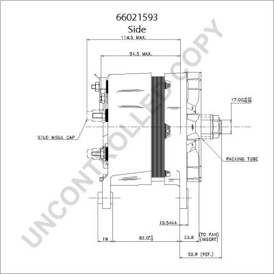 Prestolite Electric 66021593 - Генератор autocars.com.ua