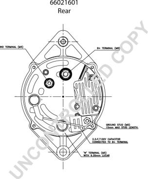 Prestolite Electric 66021601 - Генератор autocars.com.ua