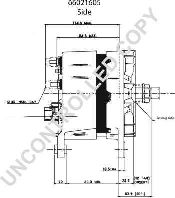 Prestolite Electric 66021605 - Генератор autocars.com.ua