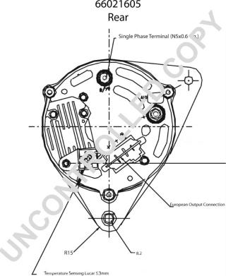 Prestolite Electric 66021605 - Генератор autocars.com.ua