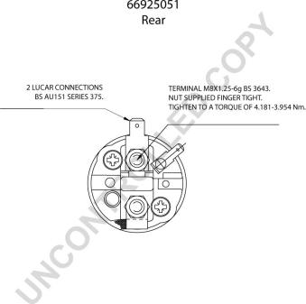 Prestolite Electric 66925051 - Стартер avtokuzovplus.com.ua