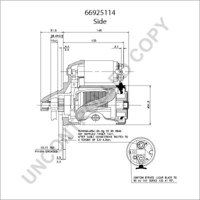 Prestolite Electric 66925114 - Стартер avtokuzovplus.com.ua