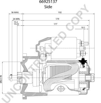 Prestolite Electric 66925137 - Стартер avtokuzovplus.com.ua