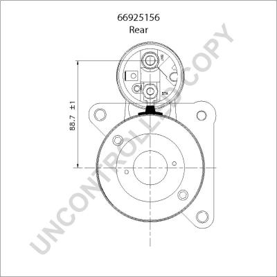 Prestolite Electric 66925156 - Стартер avtokuzovplus.com.ua