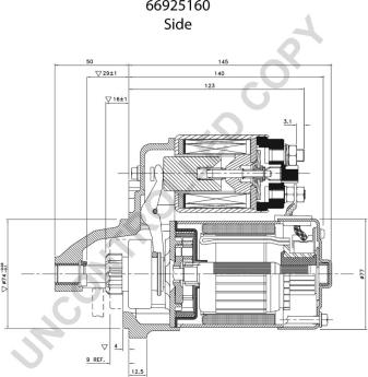 Prestolite Electric 66925160 - Стартер avtokuzovplus.com.ua