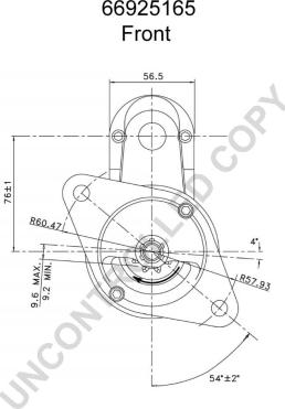 Prestolite Electric 66925165 - Стартер autocars.com.ua