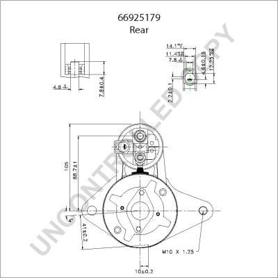 Prestolite Electric 66925179 - Стартер avtokuzovplus.com.ua