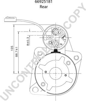 Prestolite Electric 66925181 - Стартер autocars.com.ua