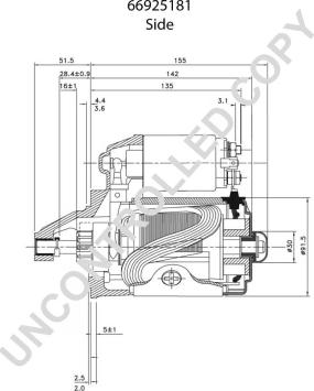 Prestolite Electric 66925181 - Стартер autocars.com.ua