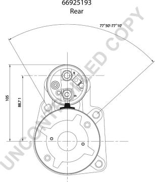 Prestolite Electric 66925193 - Стартер autocars.com.ua